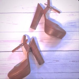 Steven by Steve Madden Chunky Platform Slingback